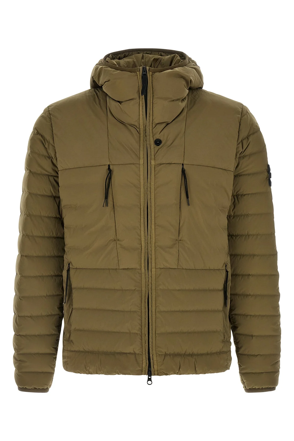 STONE ISLAND XXL 4100106 down jacket in lightweight one-layer stretch fabric garment-dyed