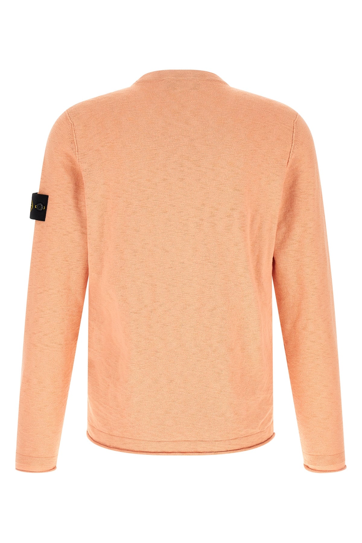 5100052 knit sweater in 14 fineness shaved cotton and nylon blend knit