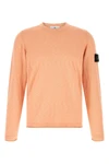 5100052 knit sweater in 14 fineness shaved cotton and nylon blend knit