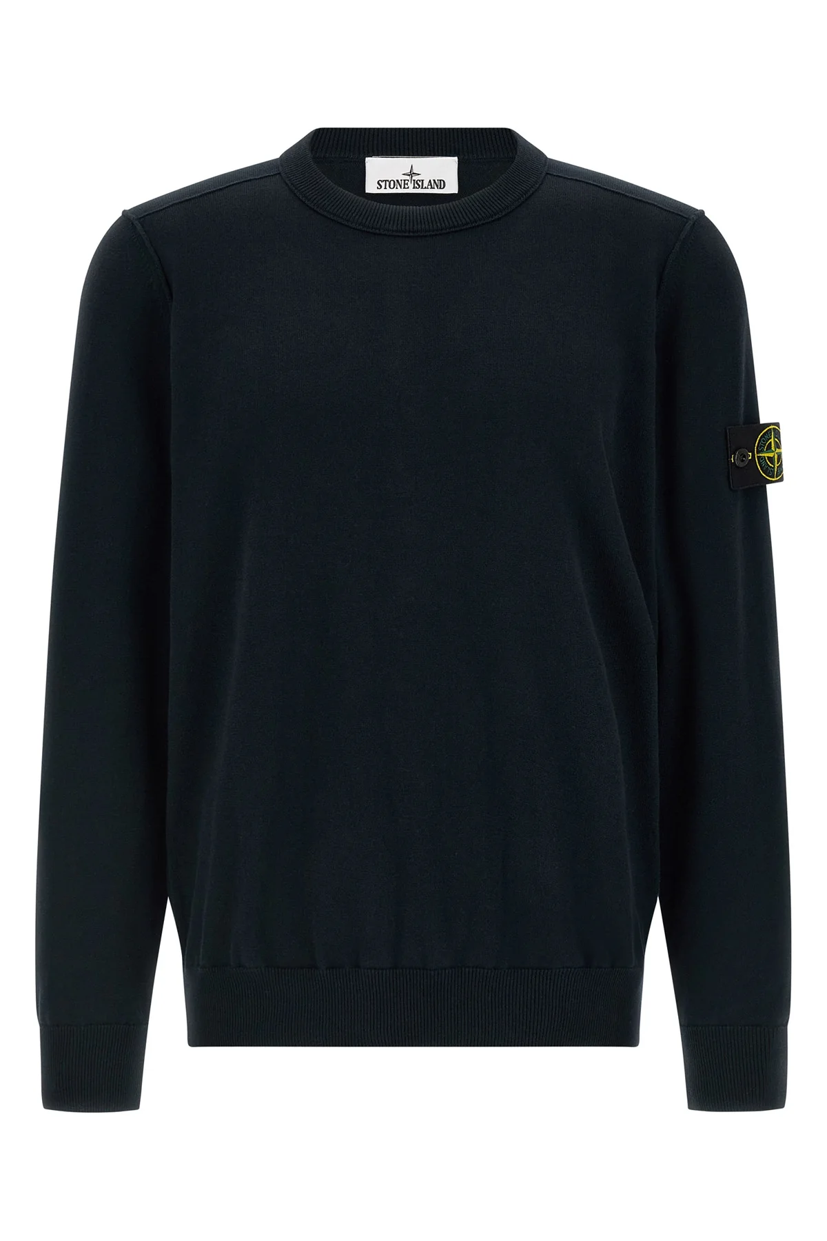 STONE ISLAND L 5100053 sweater in 14 fineness cotton shaved knit