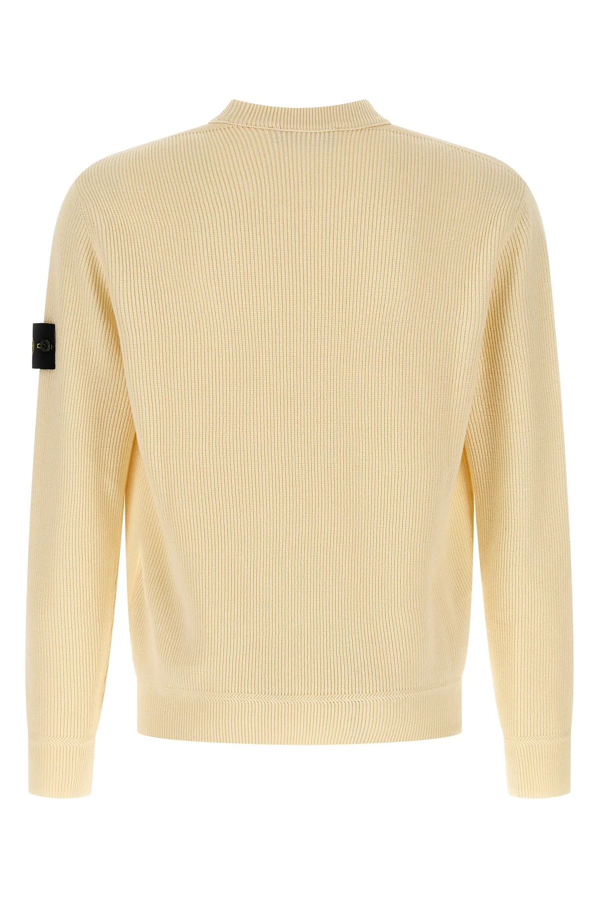 STONE ISLAND L 5100154 ribbed cotton sweater