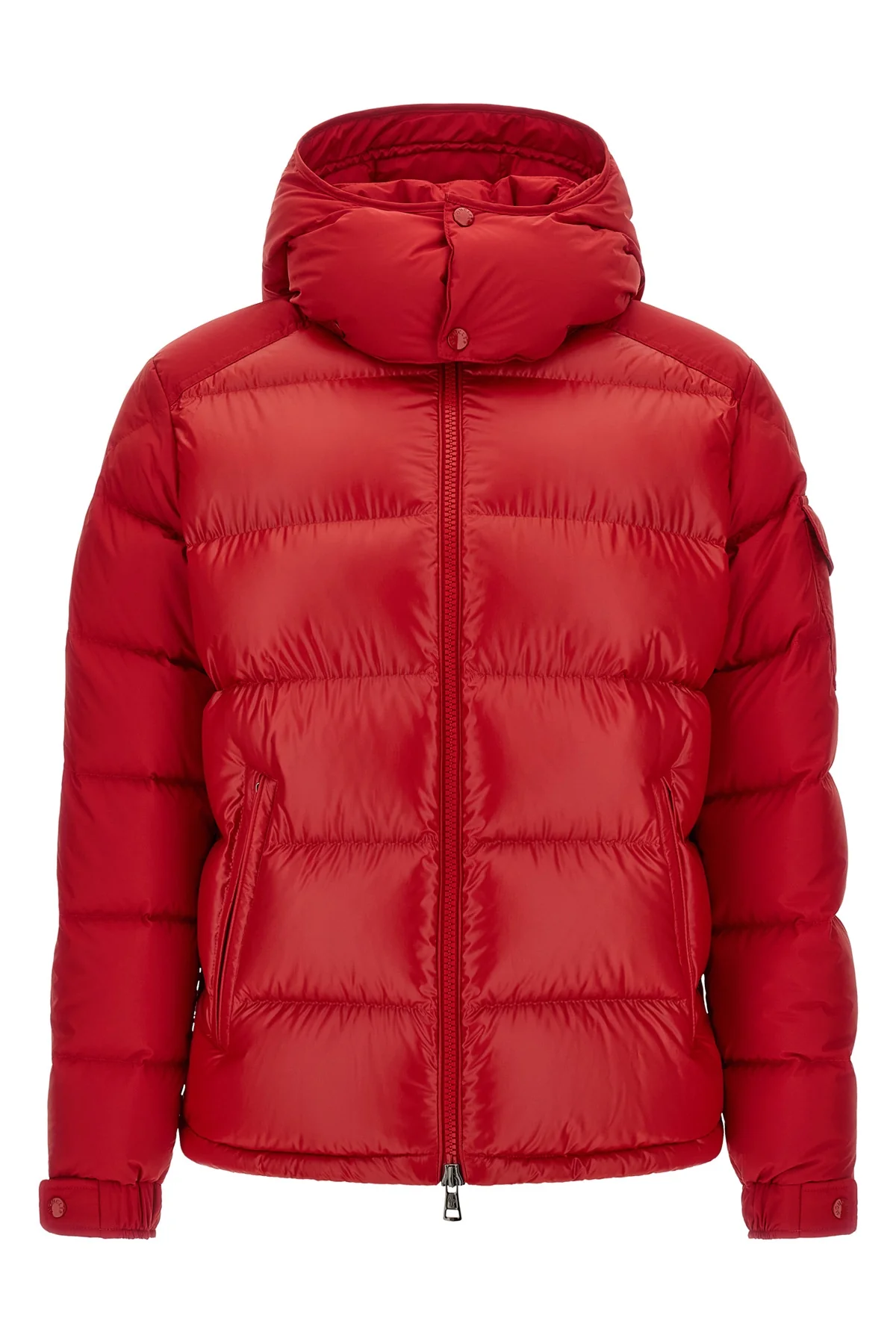 MONCLER 2 the moncler maya feather padded down jacket bases its design on a precise tech