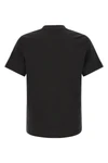 monclers pure black cotton t-shirt