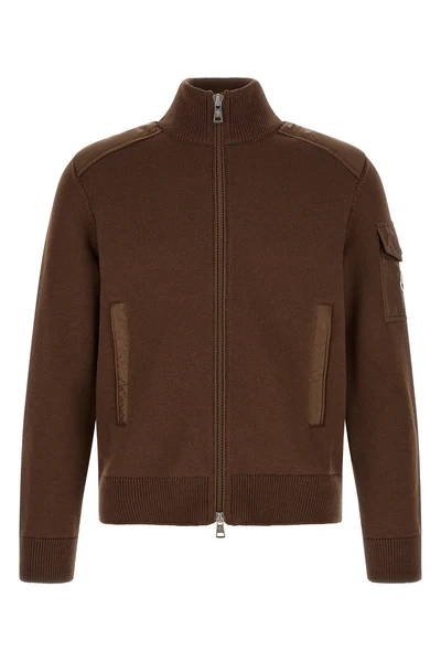 the moncler padded cardigan