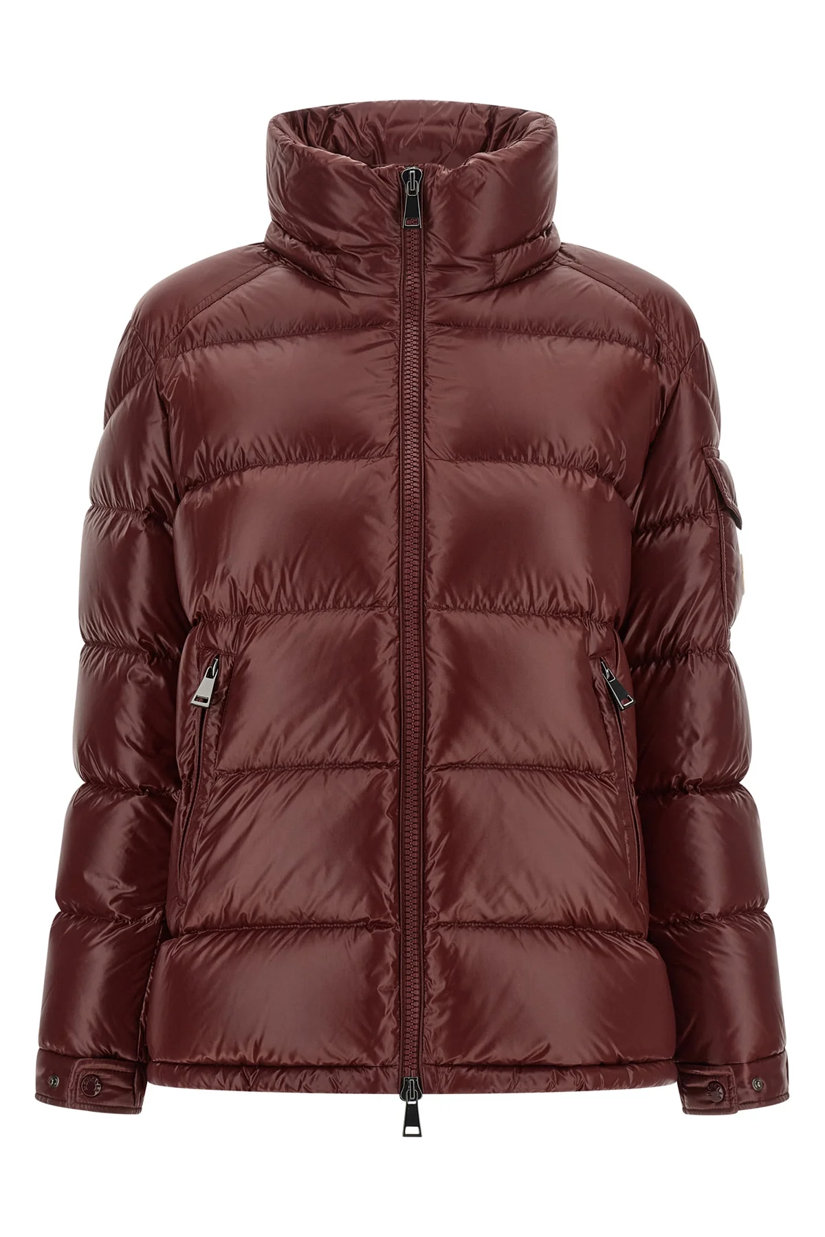 the moncler maire down jacket defines contemporary outerwear through a precise