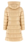 the moncler marusse down jacket redefines the volumes of outerwear through a rig