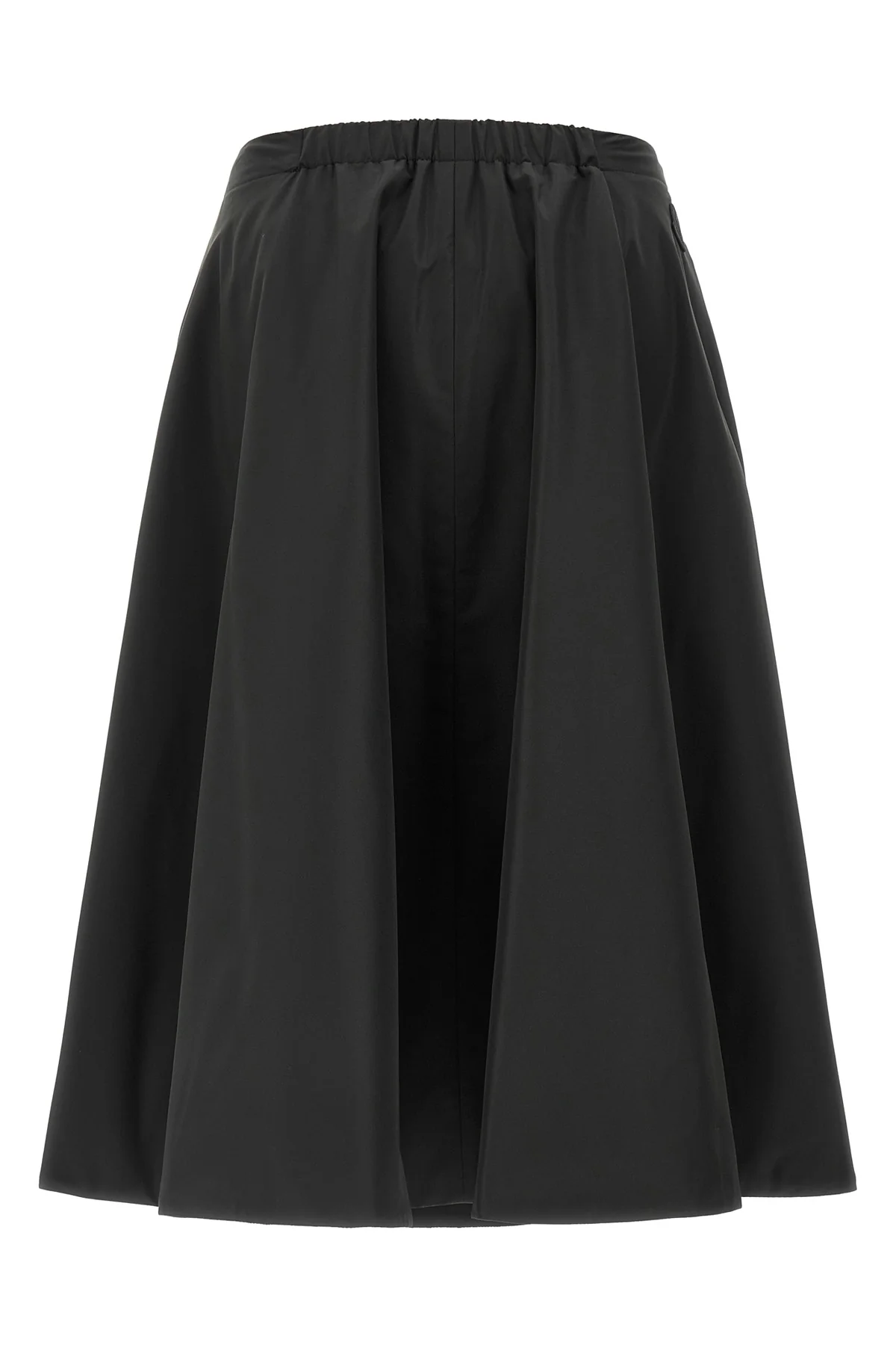 the moncler flared midi skirt defines a new interpretation of everyday wardrobe