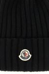 the moncler pure virgin wool beanie represents a perfect synthesis between therm