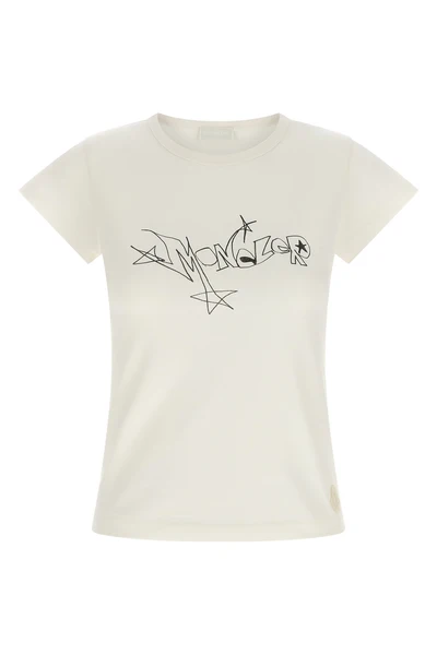 the moncler short-sleeved t-shirt redefines casual luxury through a precise sart