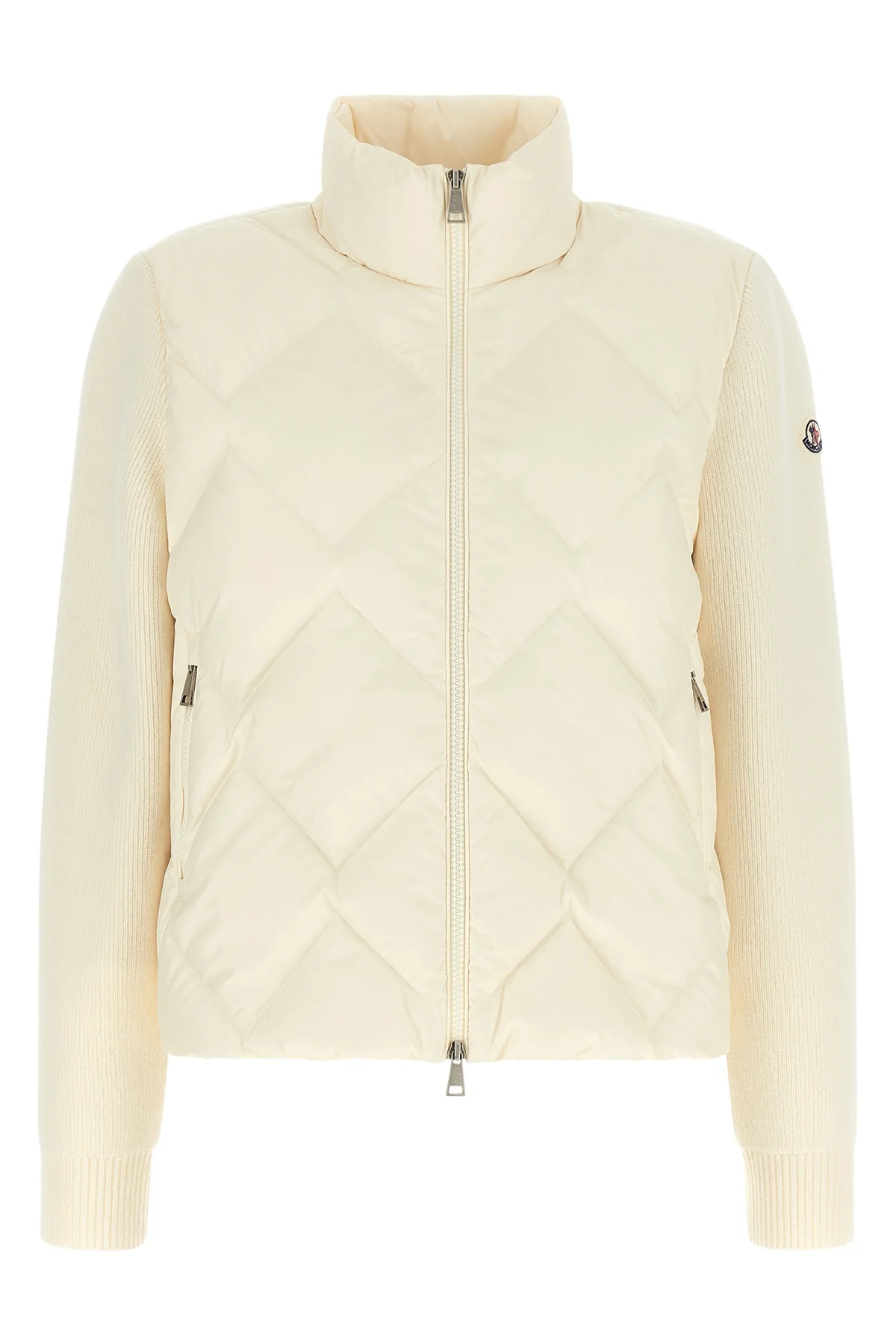 MONCLER XS the moncler cardigan redefines the concept of hybrid outerwear through a sophist