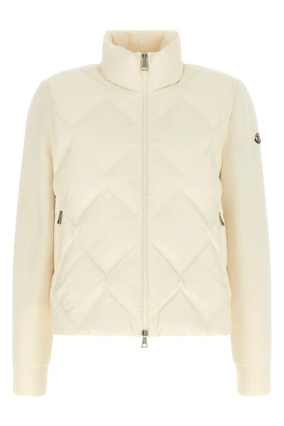 the moncler cardigan redefines the concept of hybrid outerwear through a sophist