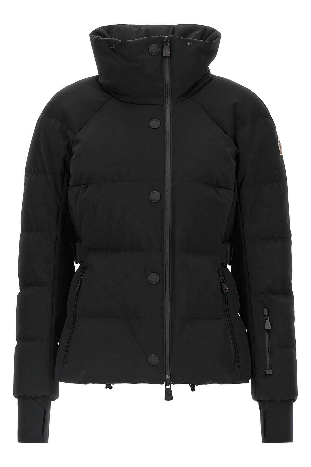 the moncler grenoble guyane down jacket redefines alpine clothing through a tail