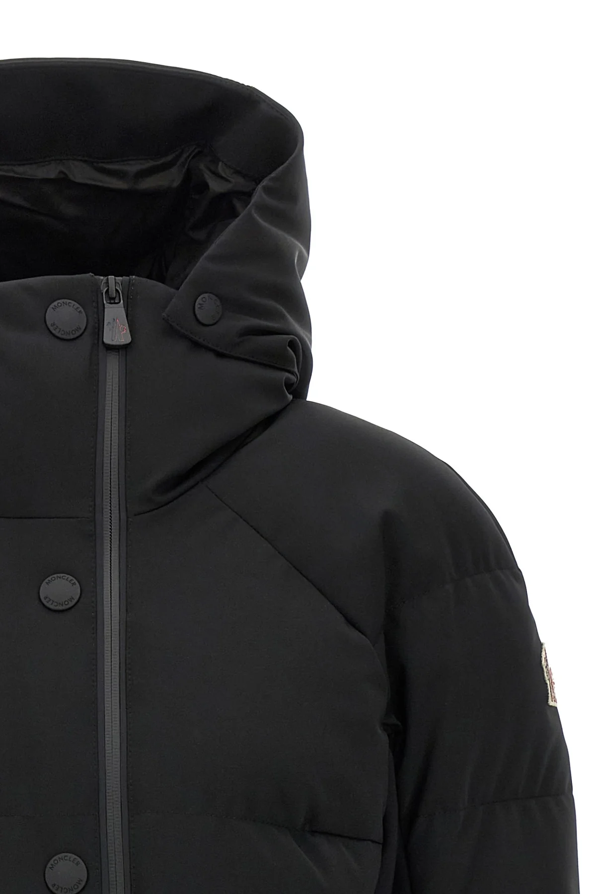 the moncler grenoble guyane down jacket redefines alpine clothing through a tail