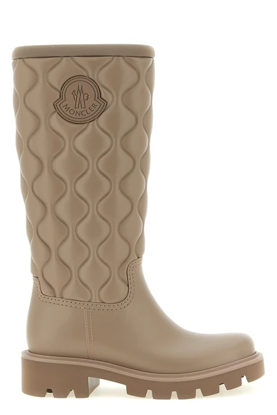 moncler kickstream high high boots redefine the concept of rainproof footwear