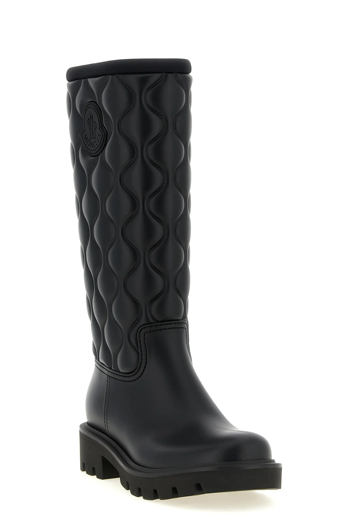 MONCLER 36 moncler kickstream high boots redefine functional outerwear through a rigorous a