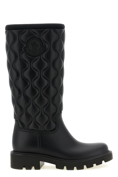 moncler kickstream high boots redefine functional outerwear through a rigorous a