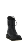 the moncler kickstream rain boots redefines functional outerwear through a rig