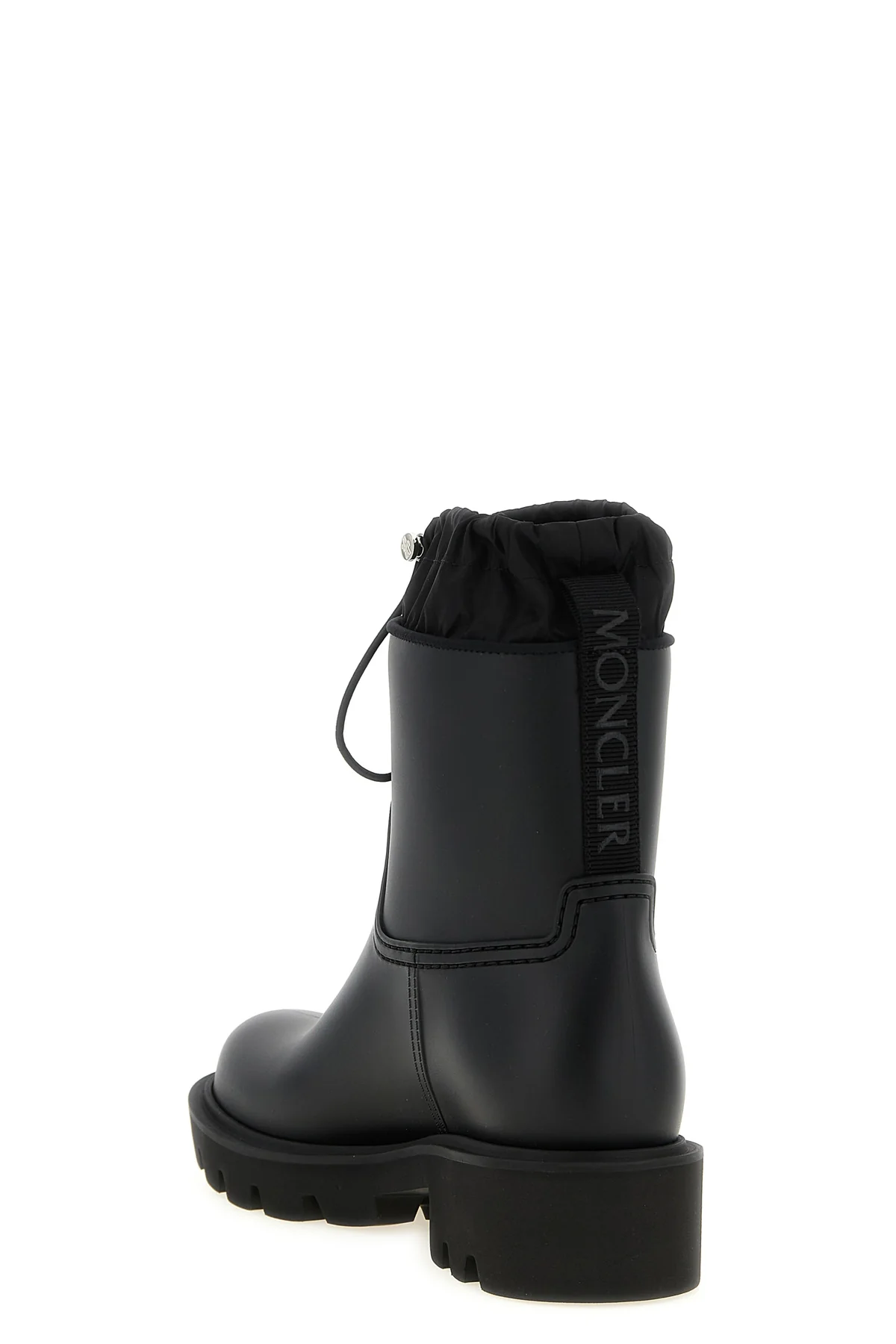 the moncler kickstream rain boots redefines functional outerwear through a rig