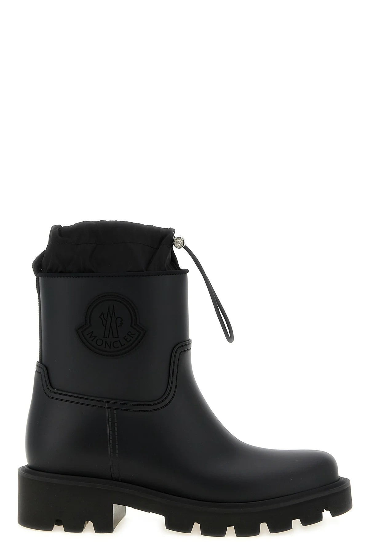 the moncler kickstream rain boots redefines functional outerwear through a rig