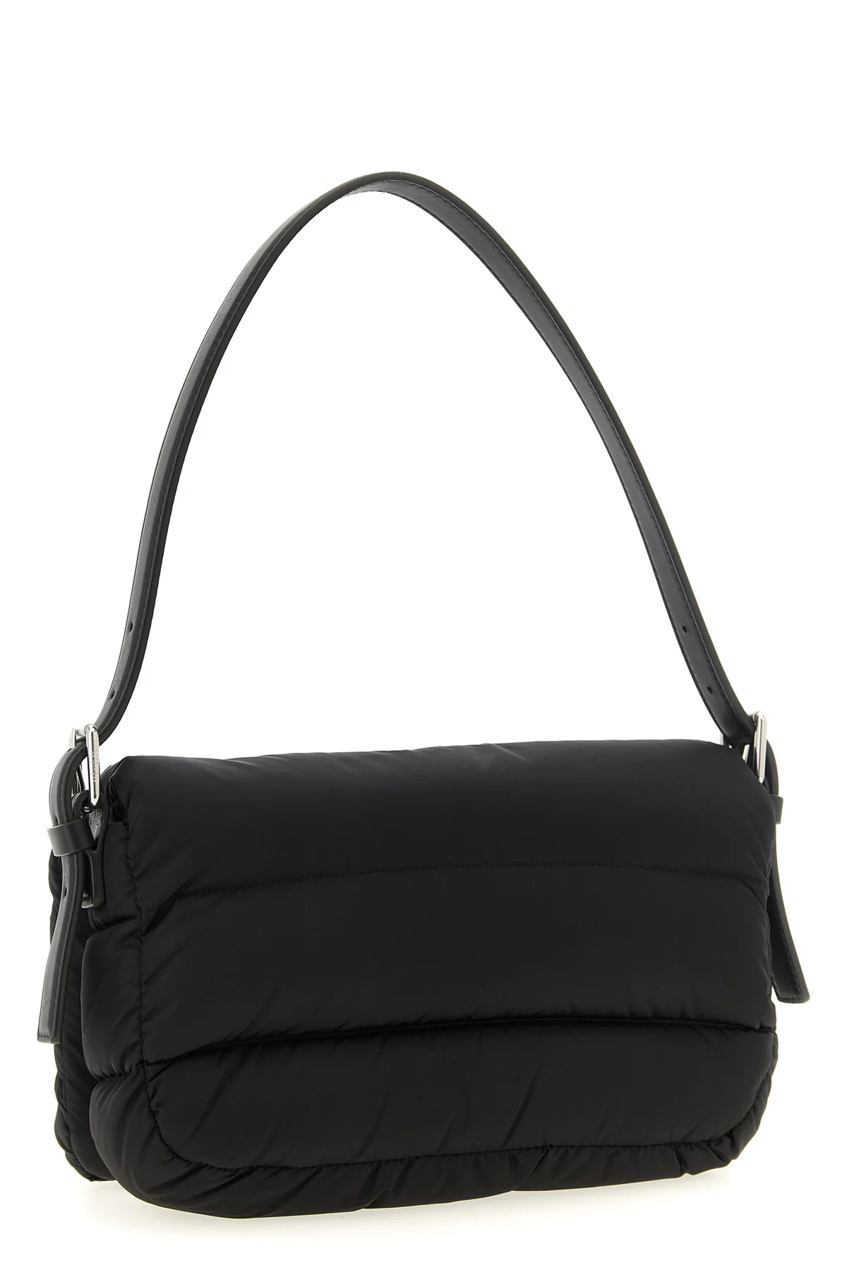the moncler caradoc shoulder bag translates the brands iconic aesthetic into