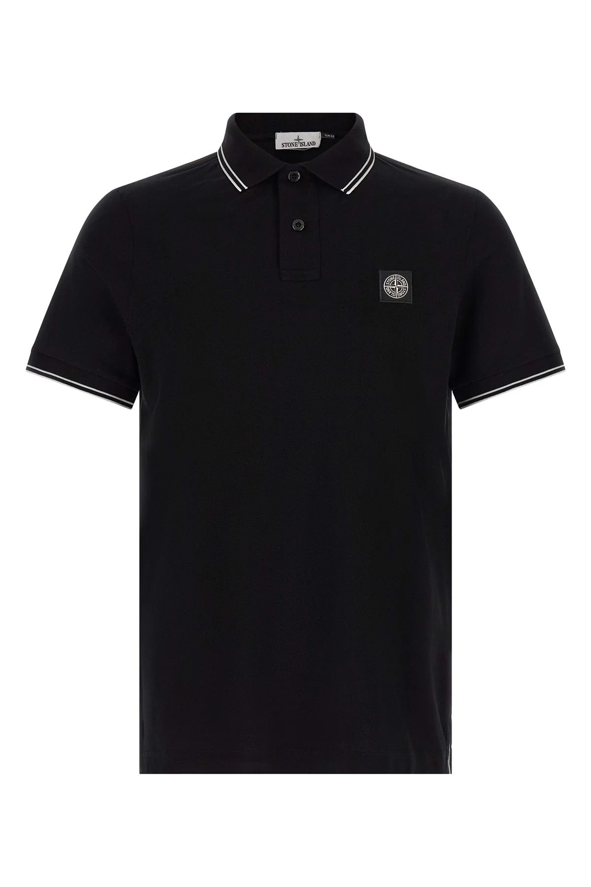 2200010 polo shirt in stretch cotton piqué