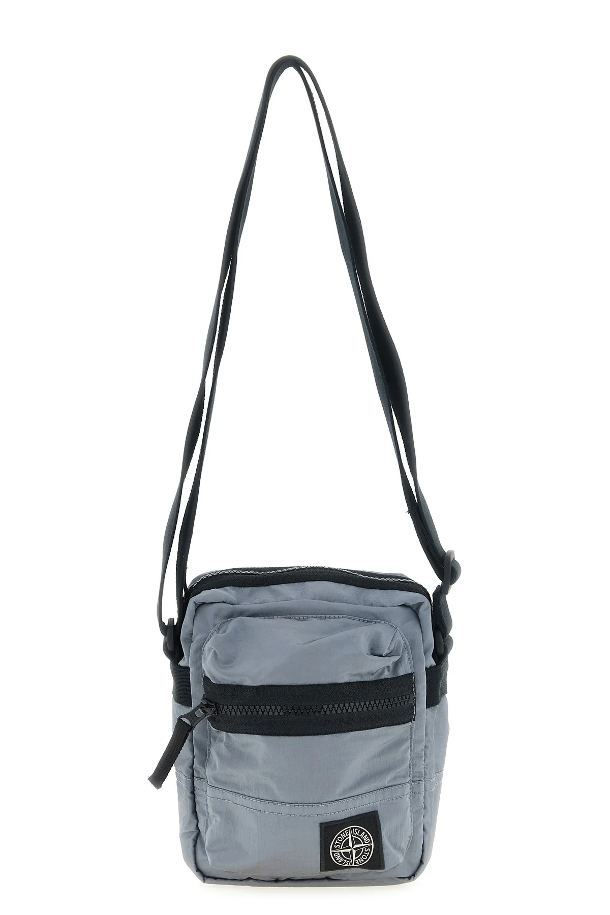 the stone island 9200015 ash grey crossbody bag