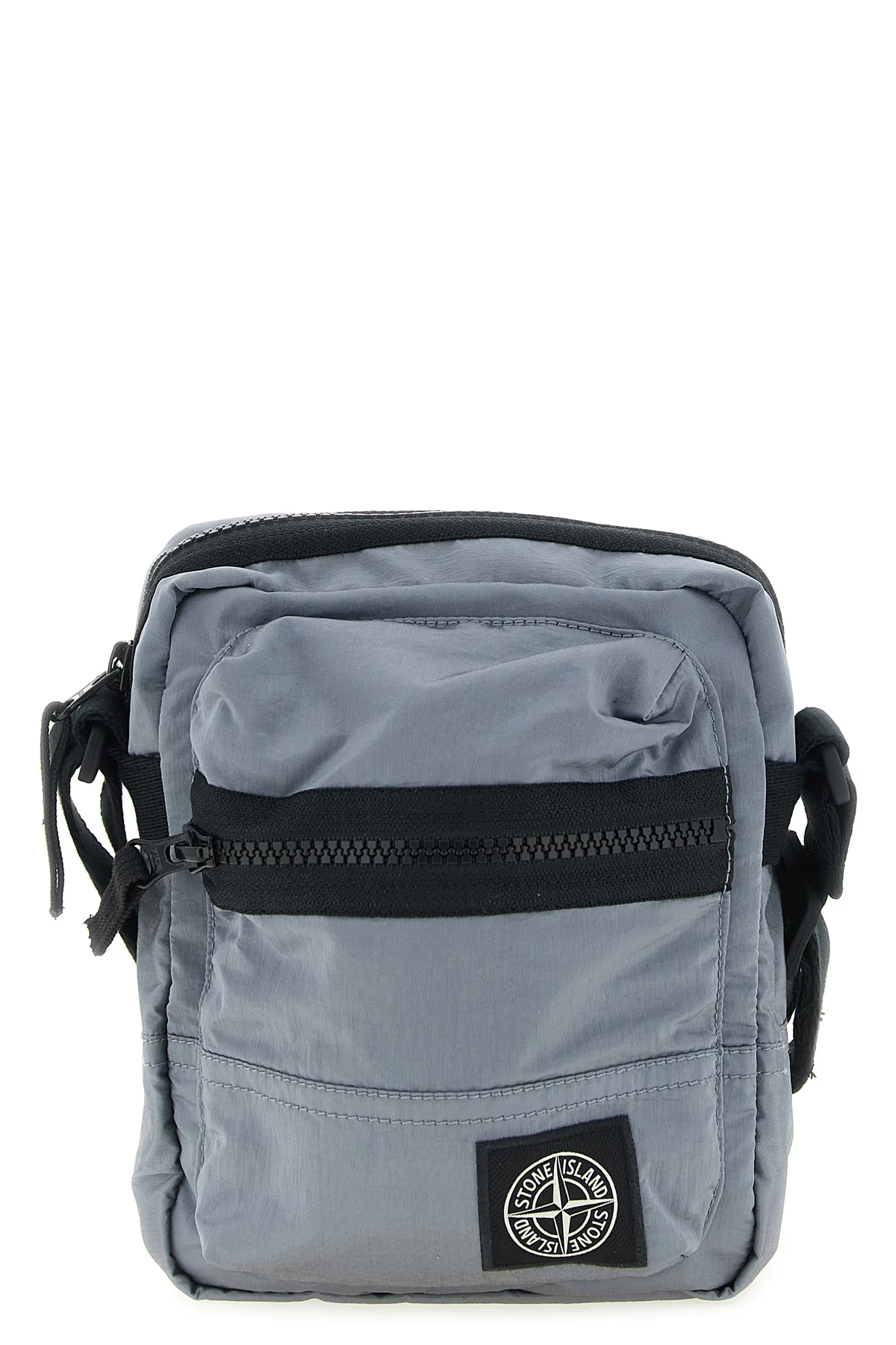 the stone island 9200015 ash grey crossbody bag