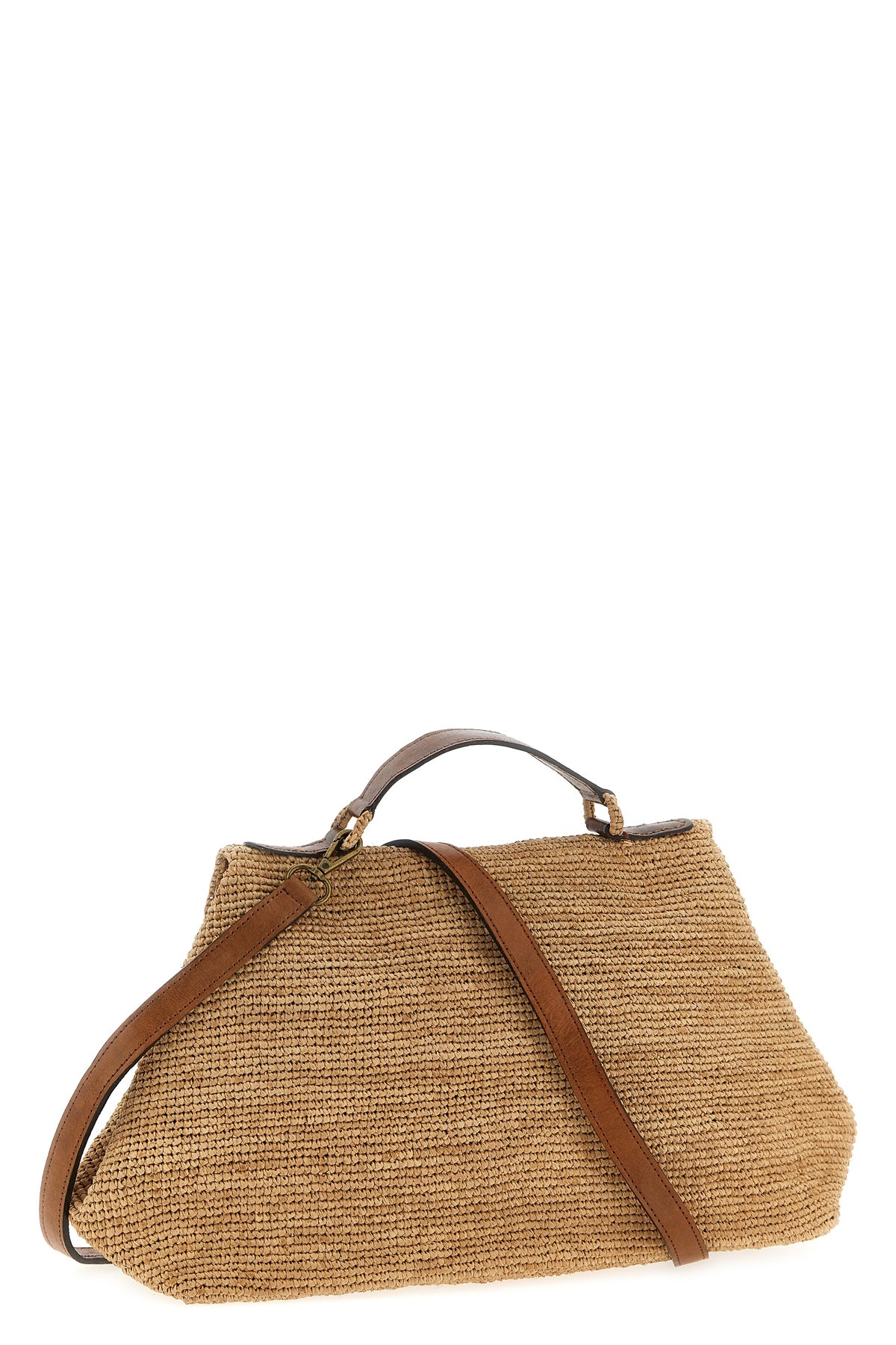 lahady natural raffia handbag