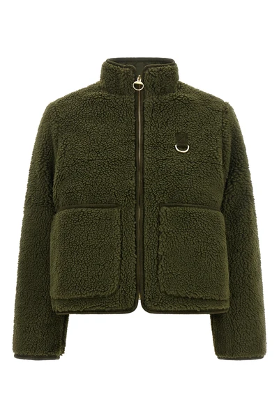 the barbour elenora fleece jacket redefines casual outerwear through a structure
