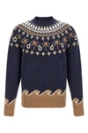 alanuis sweet winter crew neck sweater