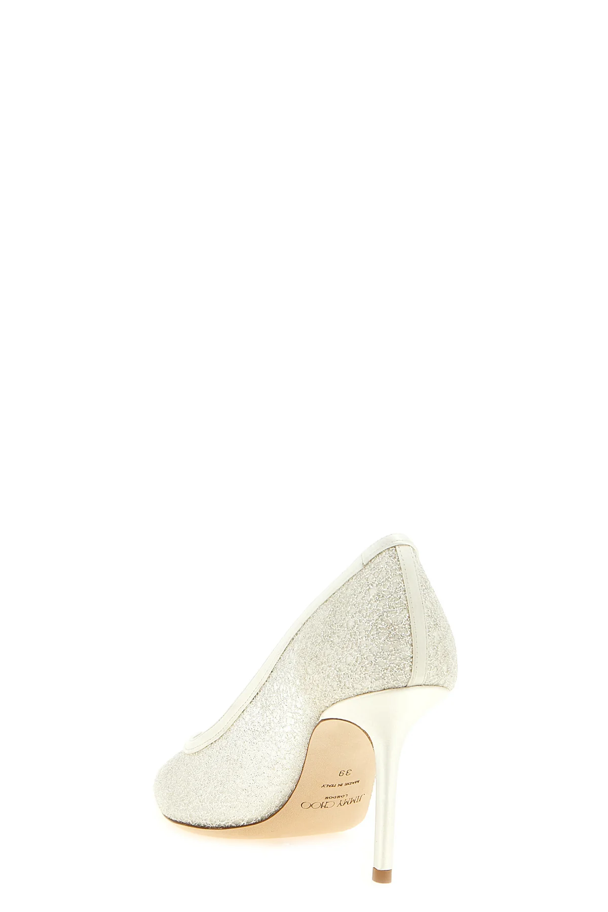 jimmy choo love pumps in ivory tones embody timeless elegance through a tapere