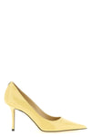 love pumps in glossy patent leather