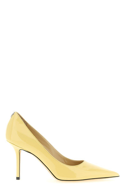 love pumps in glossy patent leather