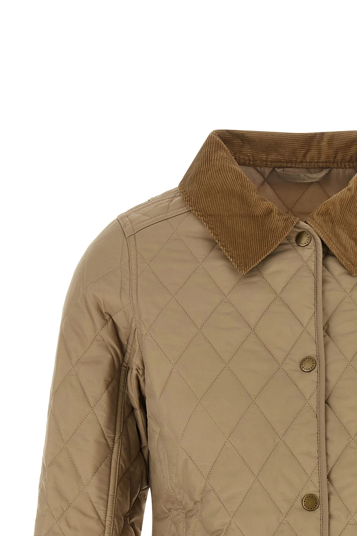 barbour annandale quilted jacket redefines the codes of outerwear through a fl