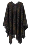 the barbour montieth serape cape redefines the concept of layering through an