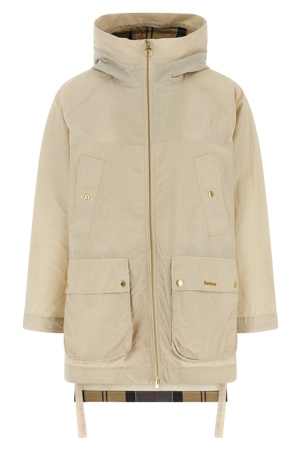 middlemarch rainproof jacket in cotton blend that is dry to the touch