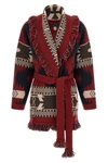 the alanui icon cardigan in pure cashmere represents the pinnacle of handmade