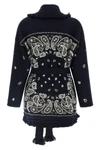 the alanui echoes of the bandana cardigan exemplifies a superior knitwear constr