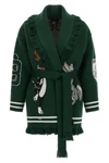 the alanui x looneytunes sporty bugs bunny & sylvester pure virgin wool cardig