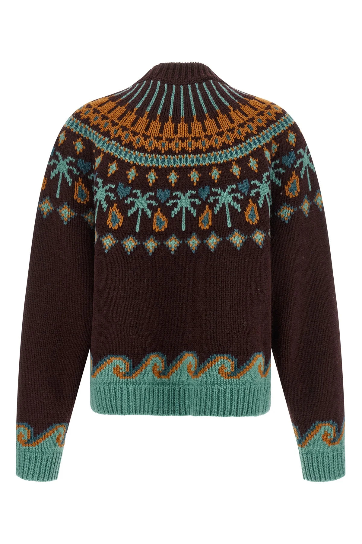 ALANUI M the alanui sweet winter knit redefines winter knitwear through a complex jacqu