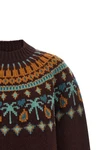 the alanui sweet winter knit redefines winter knitwear through a complex jacqu