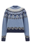 the alanui sweet winter sweater reinterprets traditional knitwear through meti