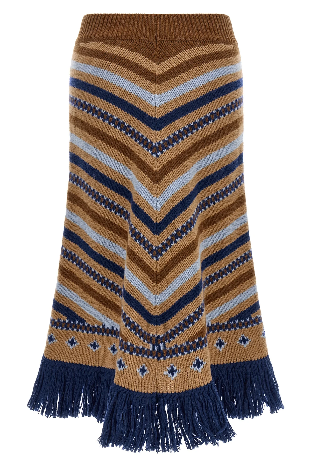 ALANUI M the alanui sweet winter longuette skirt redefines luxury knitwear through a co