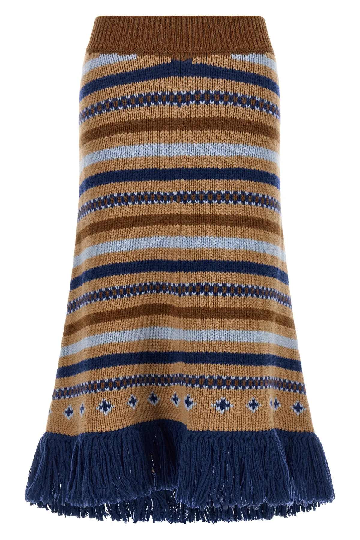 ALANUI M the alanui sweet winter longuette skirt redefines luxury knitwear through a co