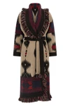the alanui icon long coat redefines knitwear through superior craftsmanship an