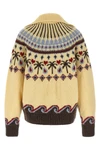 the alanui sweet winter cardigan in pure virgin wool embodies the excellence o