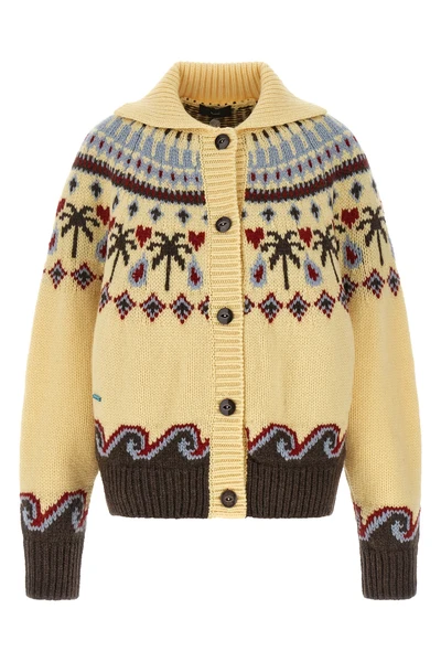 the alanui sweet winter cardigan in pure virgin wool embodies the excellence o