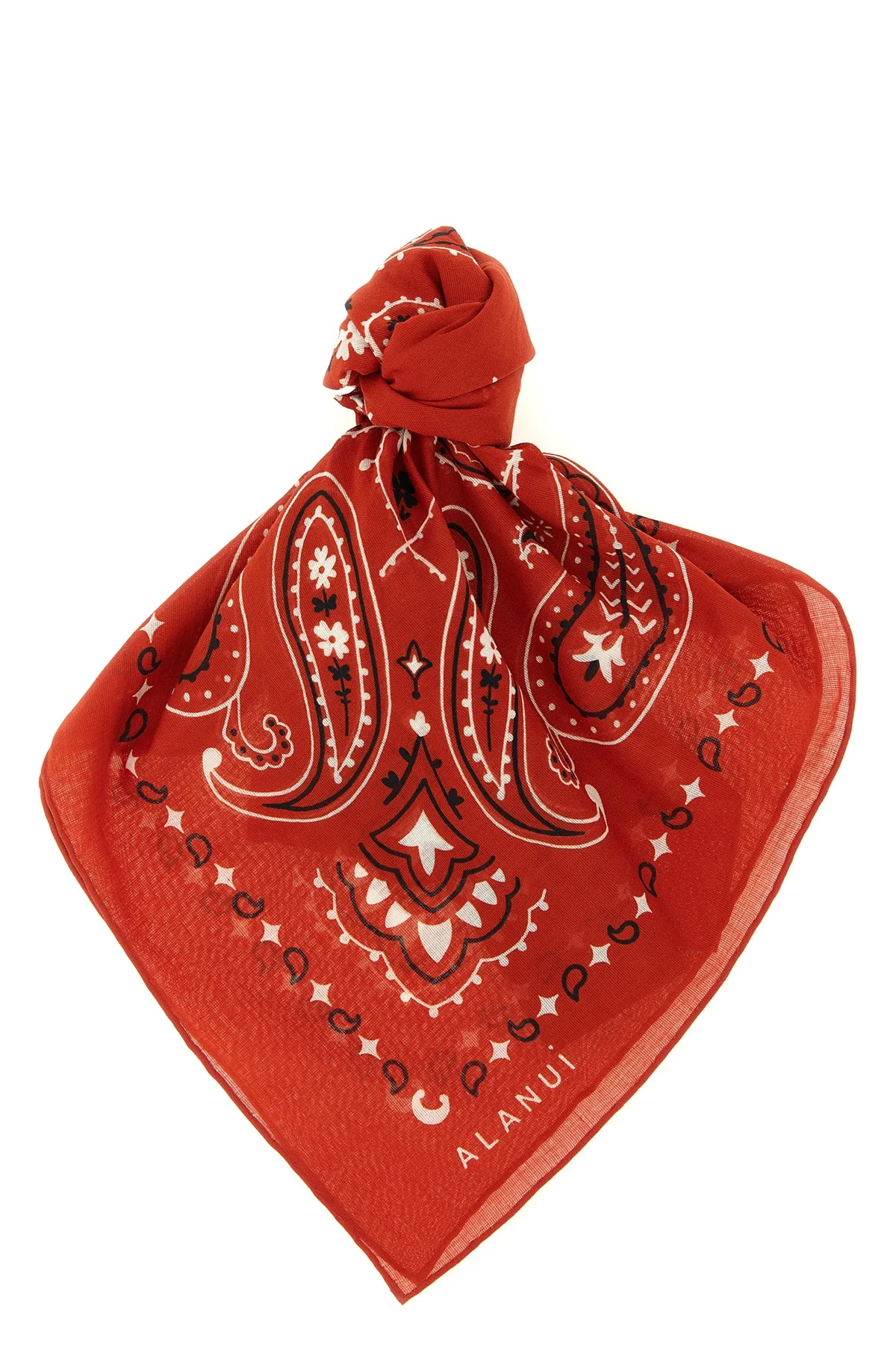 the bandana alanui reinterprets a classic accessory through the excellence of it