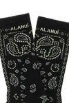 alanui bandana socks define the aesthetics of the brand through meticulous jac