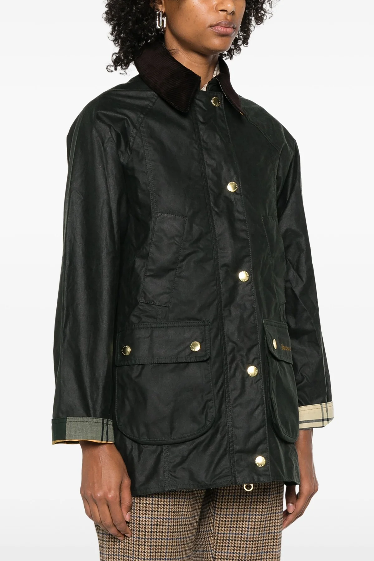 BARBOUR 8 modern beadnell waxed cotton jacket